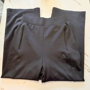 Adidas Black Wide Leg Pants -Small